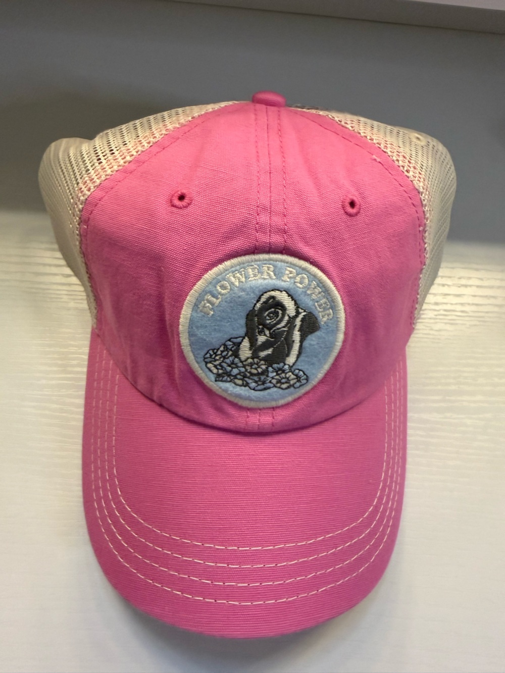 🌸✨ Disney Parks Flower from Bambi Pink Trucker Hat – NWT ✨🌸
